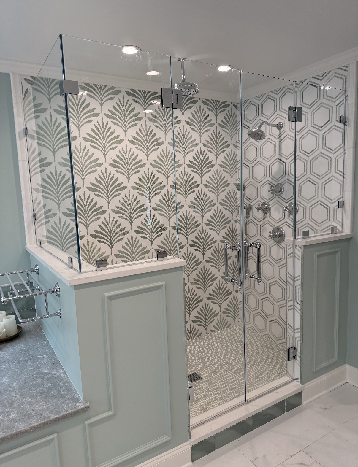 Frameless Shower Enclosure